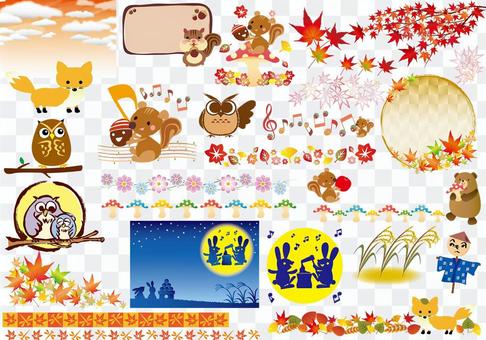 Fall illustration illustration collection animals Fall illustration illustration collection animals
