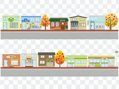 Autumn shopping area 2 Autumn shopping area 2