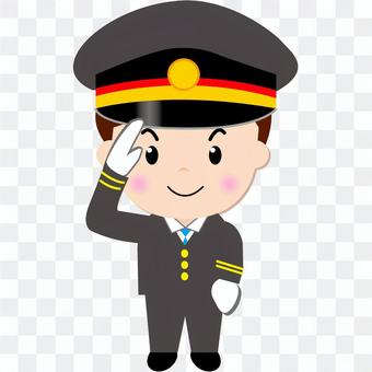 Station staff (salute) Station staff (salute)