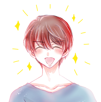 Good young man with a smile Good young man with a smile