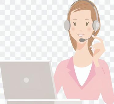 Women _ Telephone operator _ Personal computer Women _ Telephone operator _ Personal computer