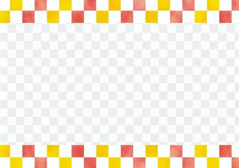 Checkered frame Checkered frame