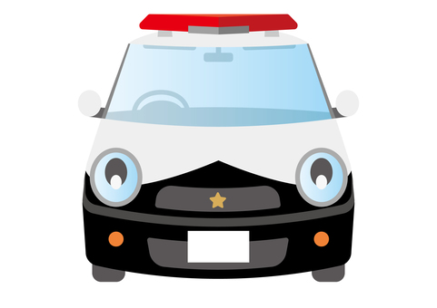 Police car compact car car Police car compact car car