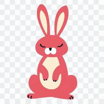 Pink rabbit Pink rabbit