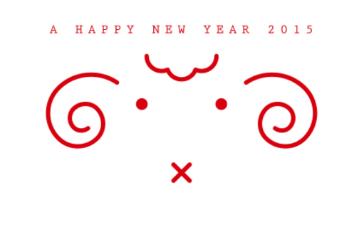 Sheep face logo style wind Sheep face logo style wind