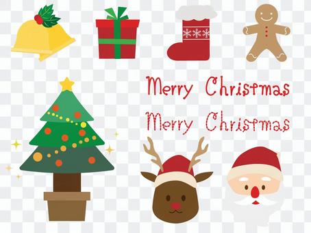 A simple Christmas motif A simple Christmas motif