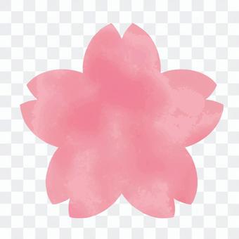 Sakura watercolor icon / frame 4 Sakura watercolor icon / frame 4