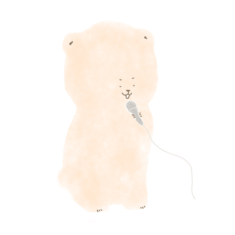 Singing bear Singing bear