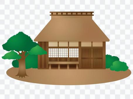Thatched roof house 2 Thatched roof house 2