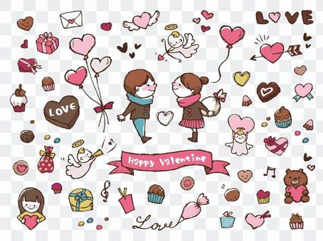 【Handwritten】 Valentine 1 【Handwritten】 Valentine 1