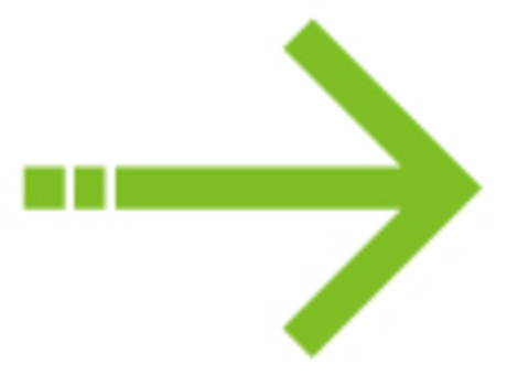 Single line arrow _ green Single line arrow _ green