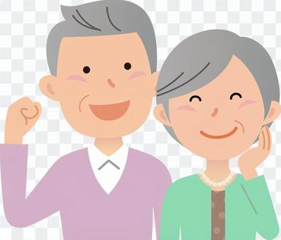 80124. Senior couple 4 80124. Senior couple 4