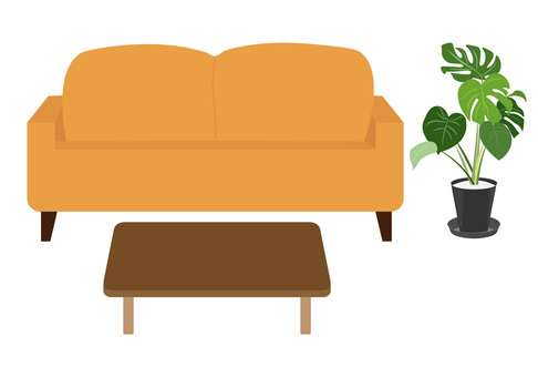 Living sofa orange Living sofa orange