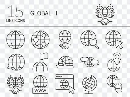 Global icon set 2 Global icon set 2