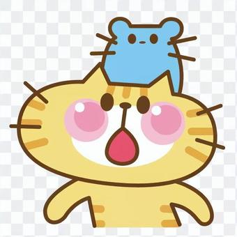 Cat and mouse Cat and mouse