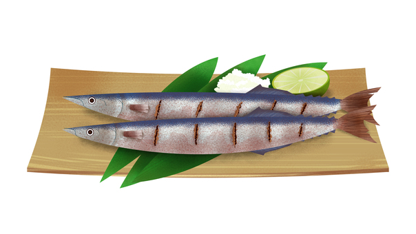 Autumn taste saury Autumn taste saury