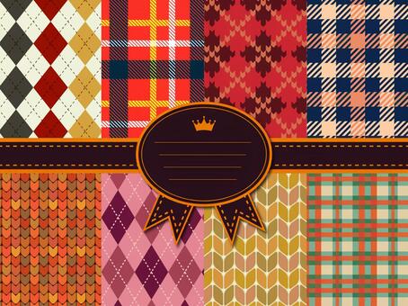 Autumn / Winter Pattern Collection Knit Argyle Autumn / Winter Pattern Collection Knit Argyle