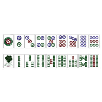 Mahjong card Mahjong card