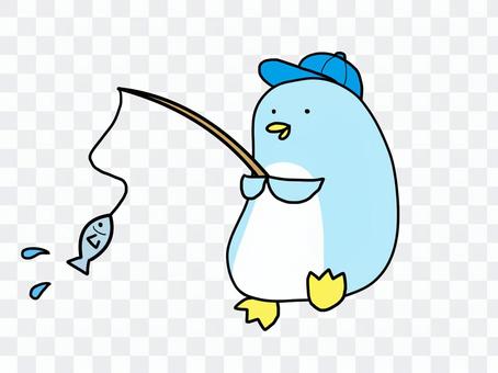 Penguins fishing Penguins fishing
