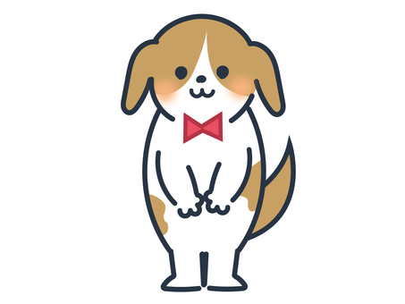 Standing dog Standing dog