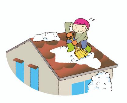 Snow scraping Snow scraping