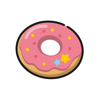 Strawberry chocolate donuts Strawberry chocolate donuts
