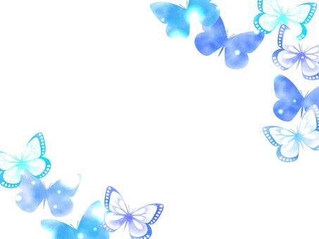 Watercolor style butterfly illustration background Watercolor style butterfly illustration background