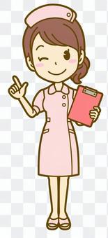 女性(看護師):C_ポイント01FS 女性(看護師):C_ポイント01FS