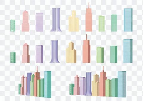 Skyscraper group_001 Skyscraper group_001