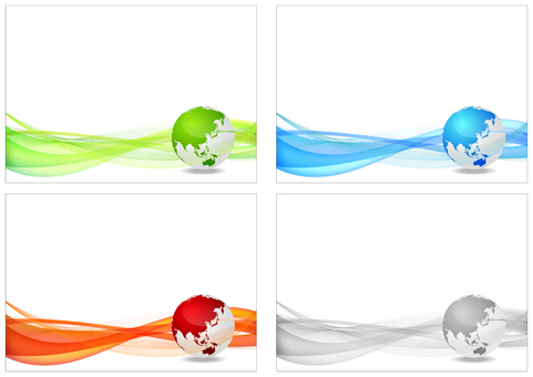 Colorful digital earth background frameset Colorful digital earth background frameset