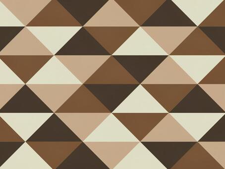 Texture triangular mosaic brown Texture triangular mosaic brown