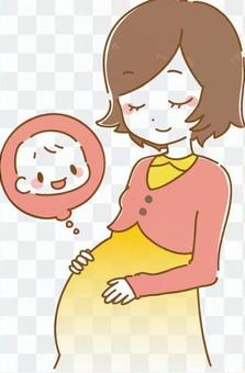 Pregnant woman (with EPS) Pregnant woman (with EPS)
