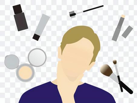 メンズメイク_男性_コスメ・化粧品セット メンズメイク_男性_コスメ・化粧品セット