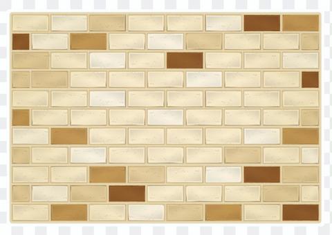 Brown brick background Brown brick background