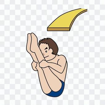 Swimming dive Swimming dive