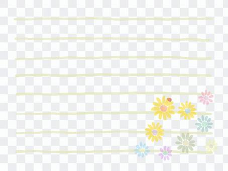 Flower stationery Flower stationery