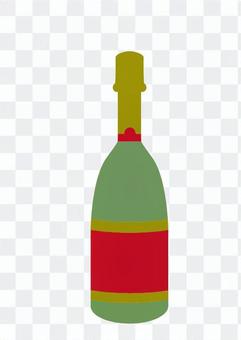 Bottle (red green) Bottle (red green)