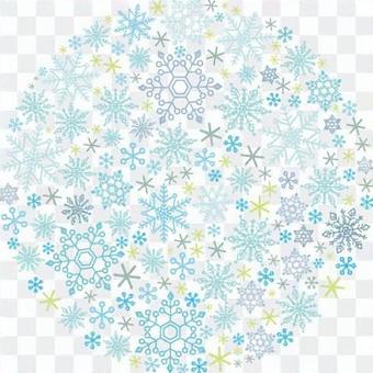 Snow Crystal Round Snow Crystal Round