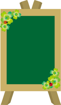 Cafe signboard Ladybug Cafe signboard Ladybug