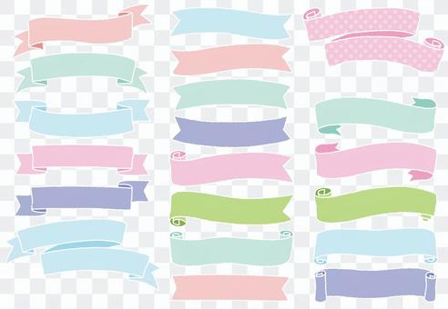 Ribbon material 007 Sweet handwritten ribbon Ribbon material 007 Sweet handwritten ribbon