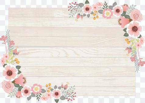 Flower decoration frame 7 Flower decoration frame 7