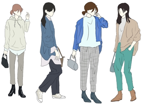 Boyish women's fashion handsome Boyish women's fashion handsome