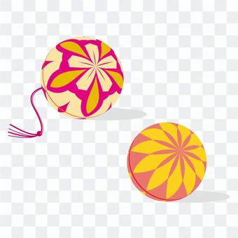 Simple illustration _ Temari 2 Simple illustration _ Temari 2