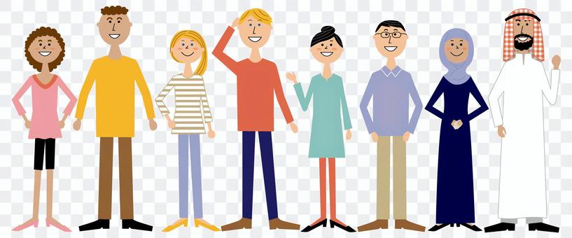 Multiple foreigners Multiple foreigners
