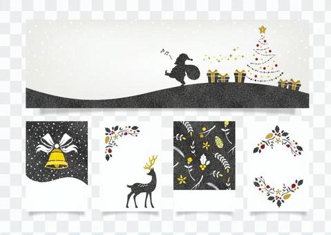Winter background frame 064 christmas card Winter background frame 064 christmas card