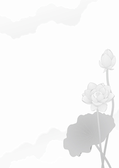 Lotus flower _ Paper vertical plate _ Light touch Lotus flower _ Paper vertical plate _ Light touch