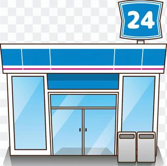 Convenience store building Convenience store building