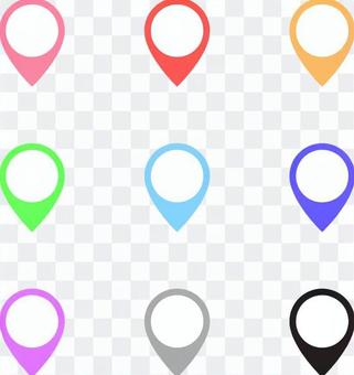 Position pin _ big circle Position pin _ big circle