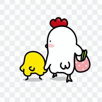 Chicken parent: Children shopping Chicken parent: Children shopping