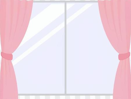 Curtain _ Pink Curtain _ Pink